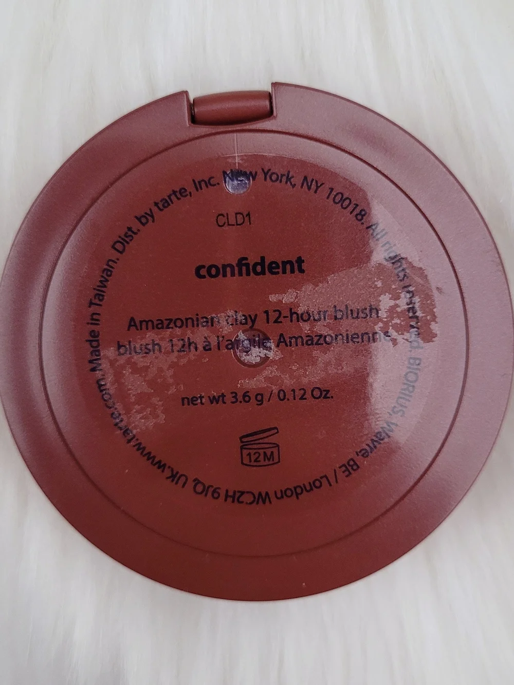 Tarte Amazonian Clay 12 Hour Blush Confident Matte - Full Size 0.12oz / 3.6g NEW